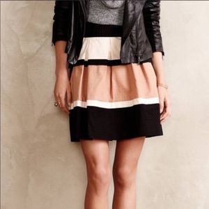 Anthropologie HD in Paris Veldt stripe skirt